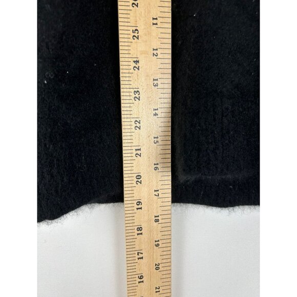 Wilfred Aritzia Kids Small 100% Cashmere Sweater Turtleneck Black Long Sleeve - Picture 6 of 10